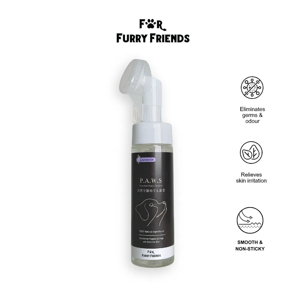 P.A.W.S Waterless Foam Cleanser -Main 