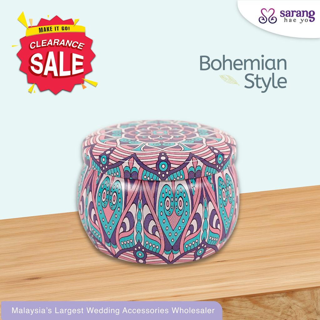 Clearance Bohemian Tin Post-09