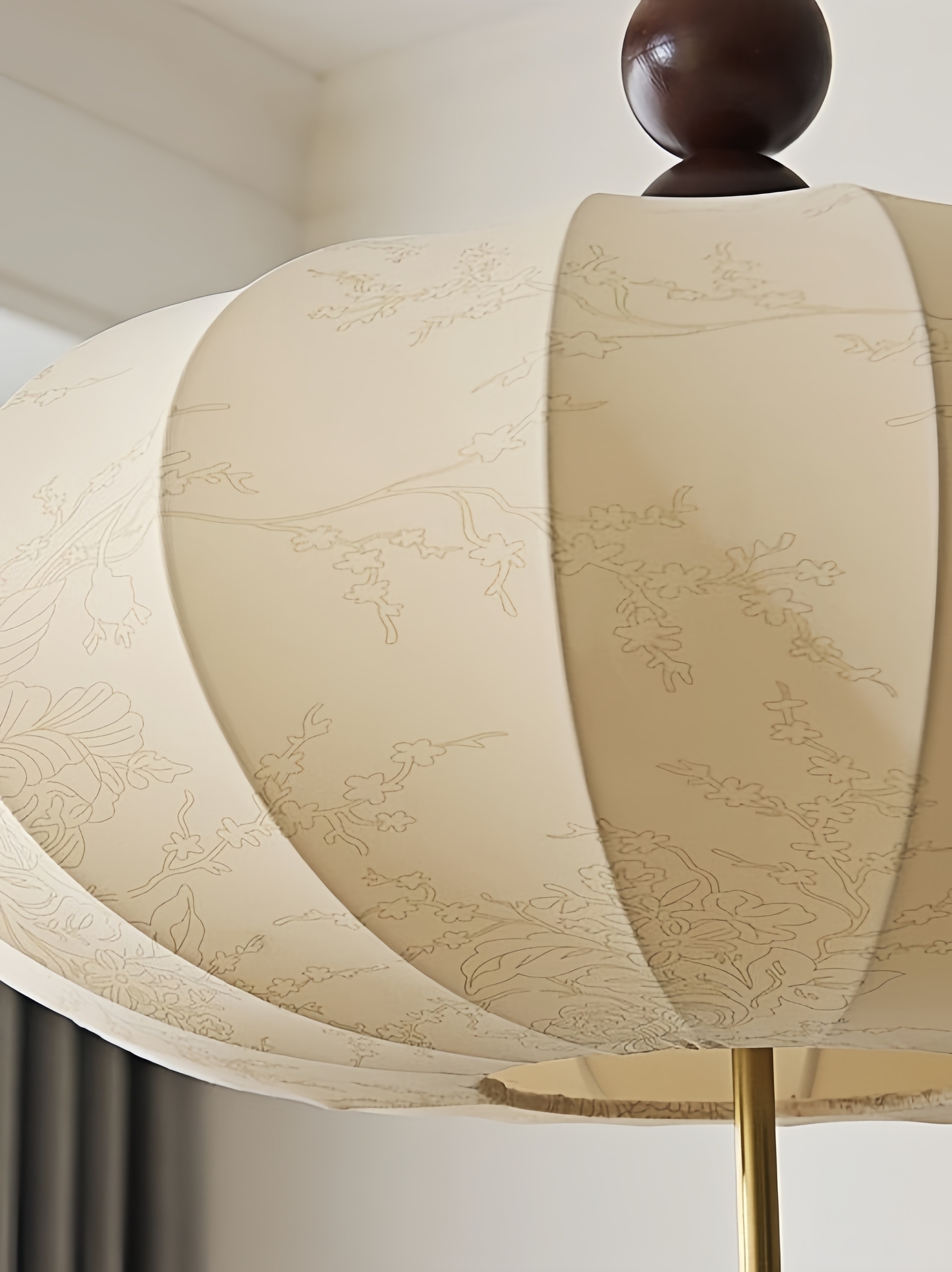 月影雅韻吊燈｜BA2049｜布藝吊燈實景展示 (13)