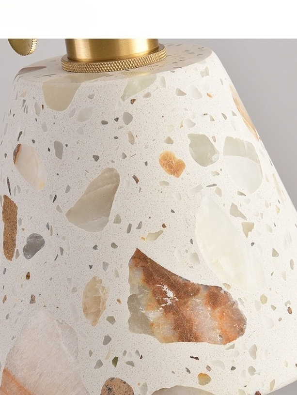 暮色礫語吊燈｜BA2041｜水磨石質感吊燈空間實景搭配 (20)