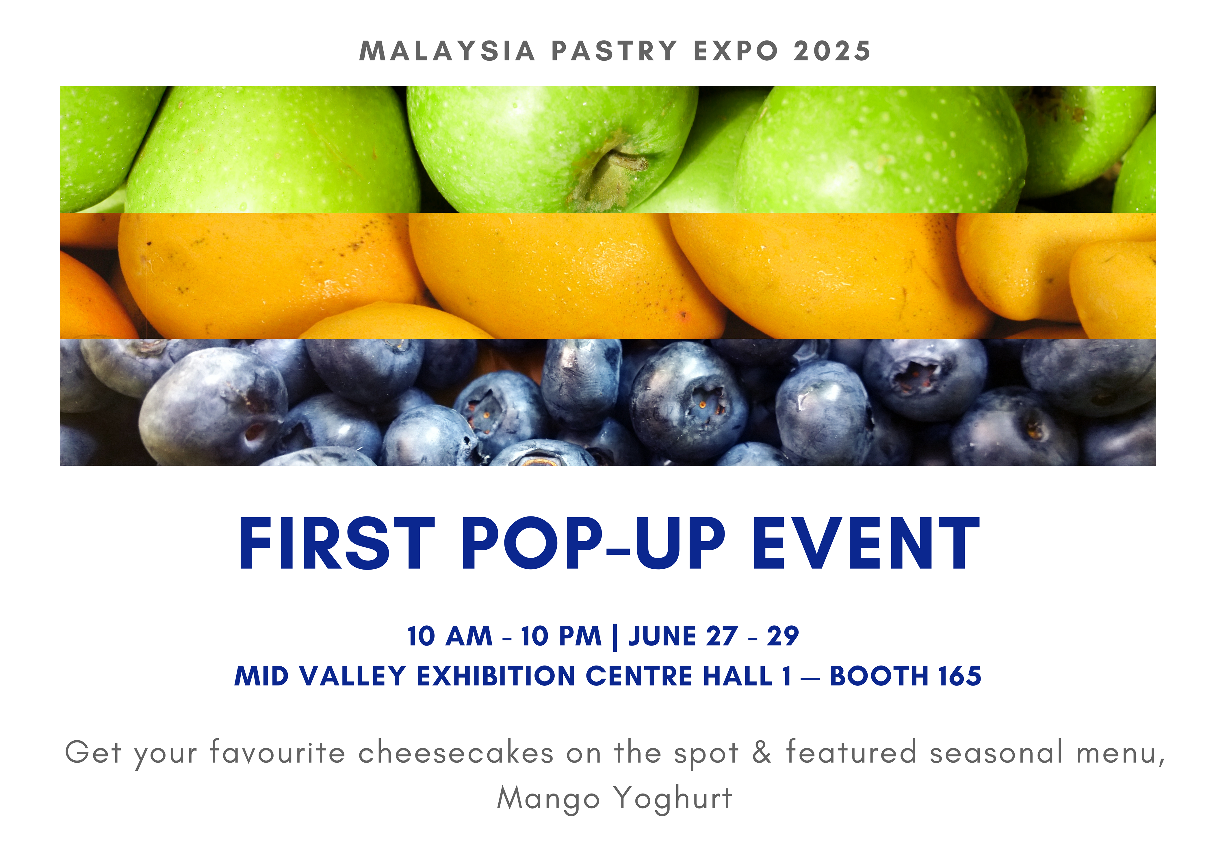 We're popping up for the first time EVER🎉 | Doublelayer Cheesecake