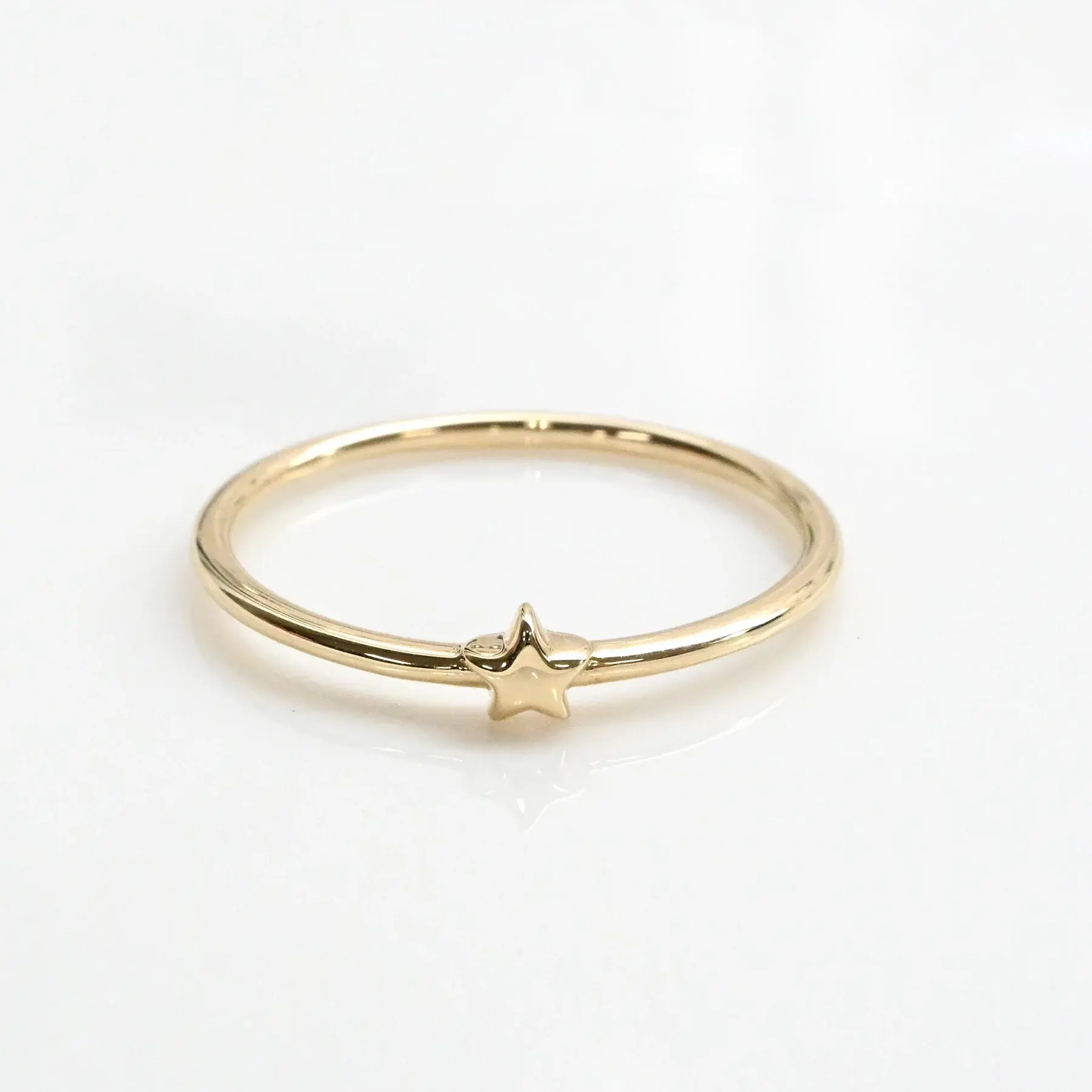 Cookie Star Ring [K10YG] -1