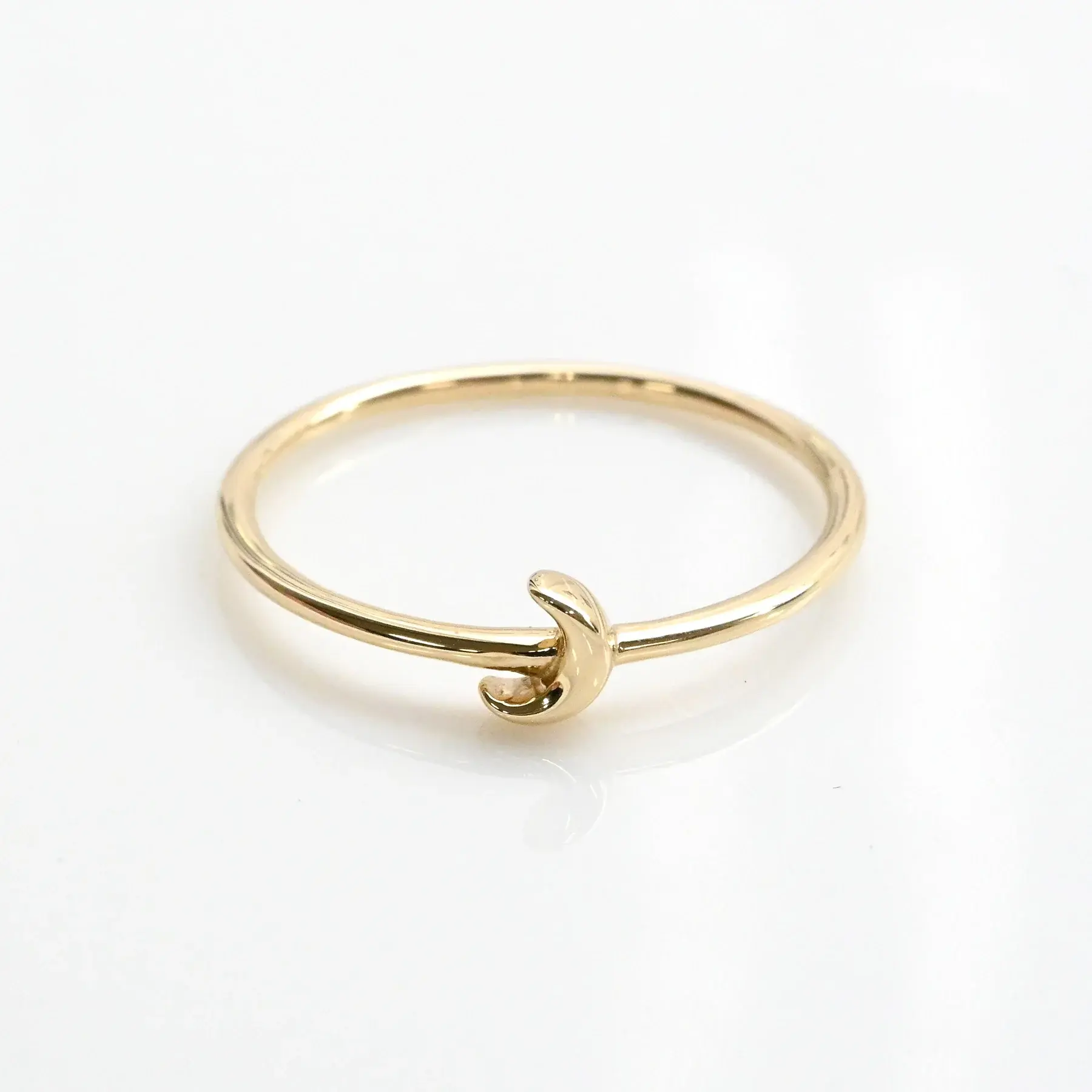 Cookie Moon Ring [K10YG]-1