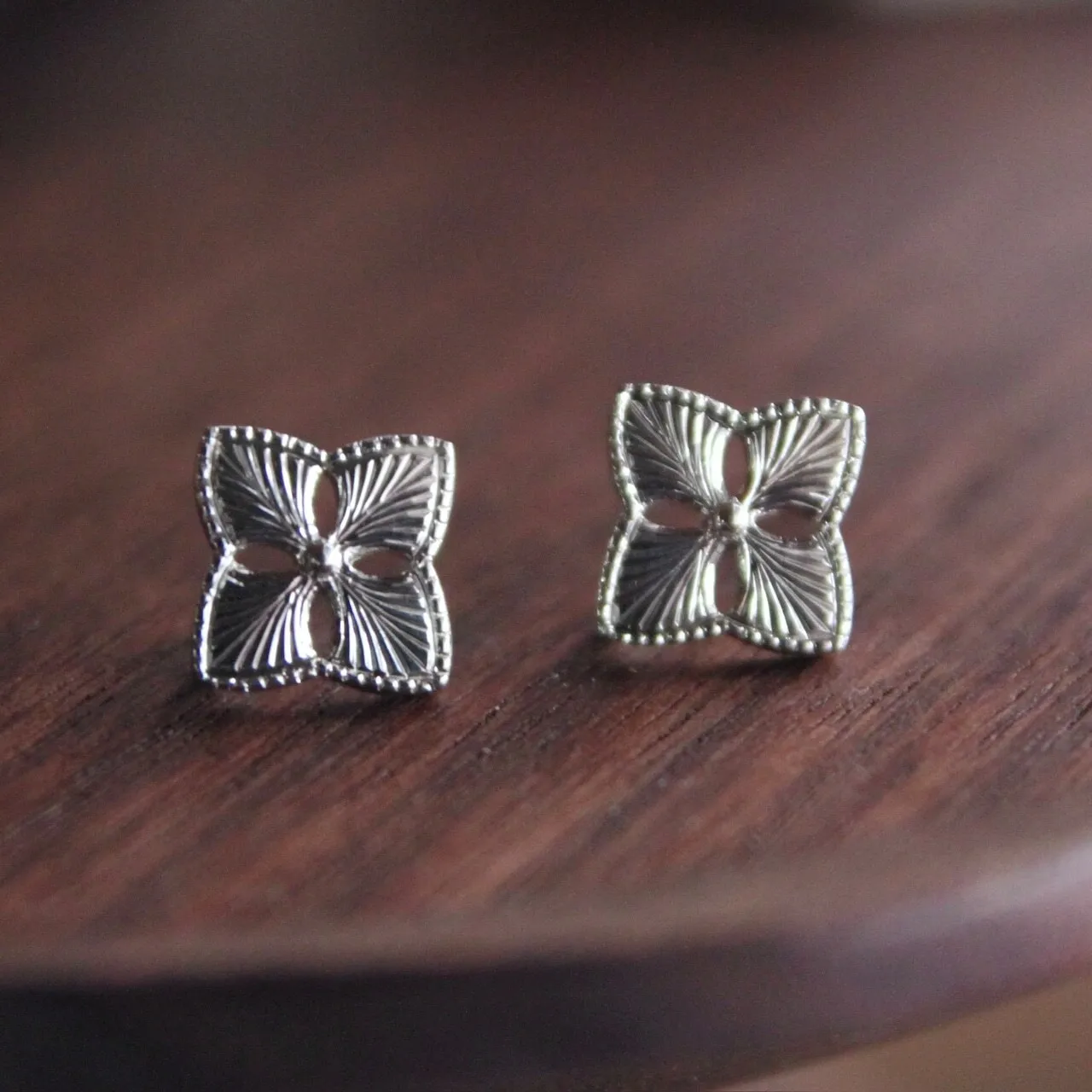 Silver Fiore:S【pierce】一對 2