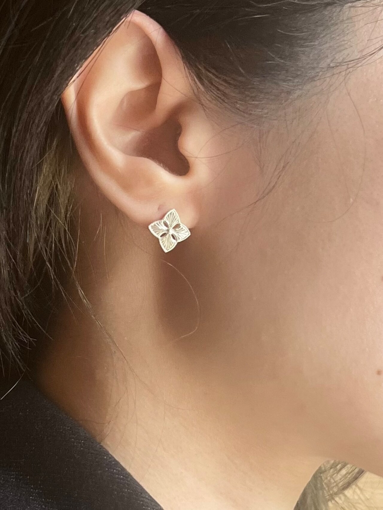 Silver Fiore:S【pierce】一對 3