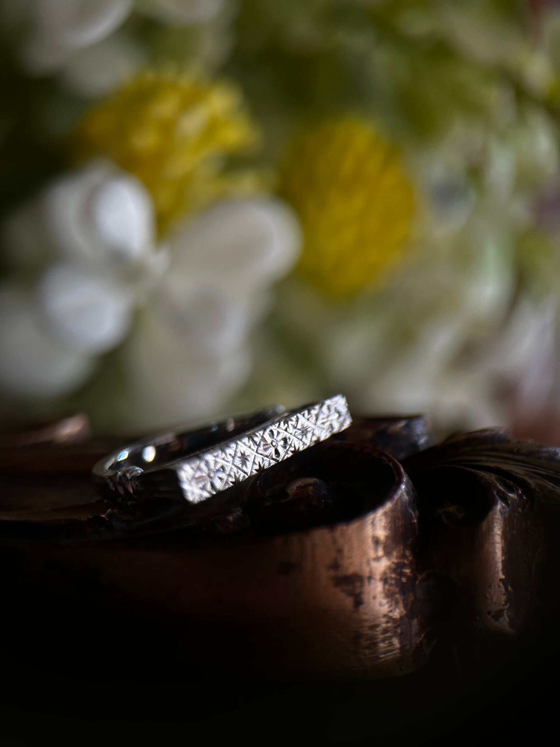 Silver Ponte pinky ring 5 