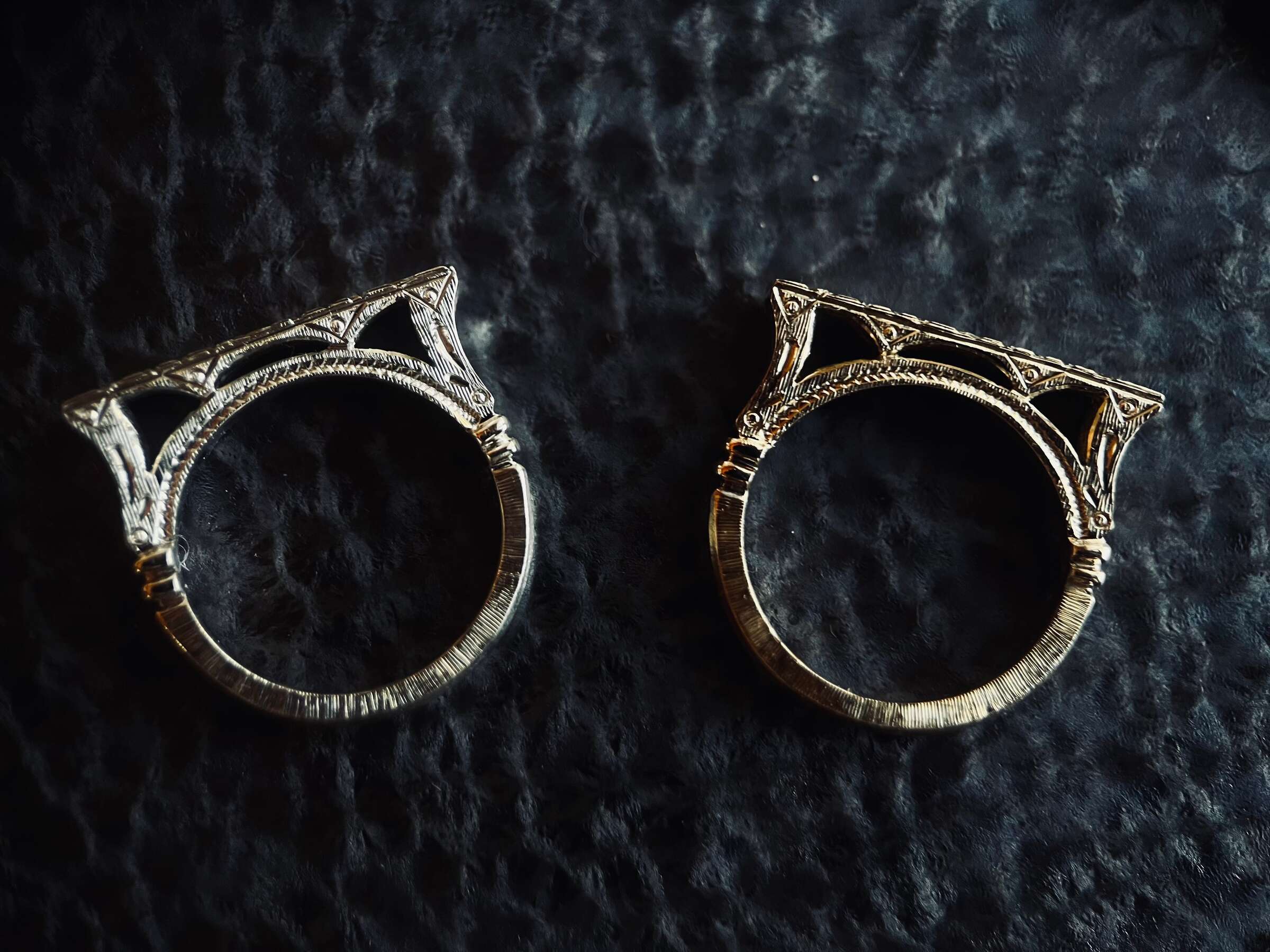 Silver Ponte pinky ring 6