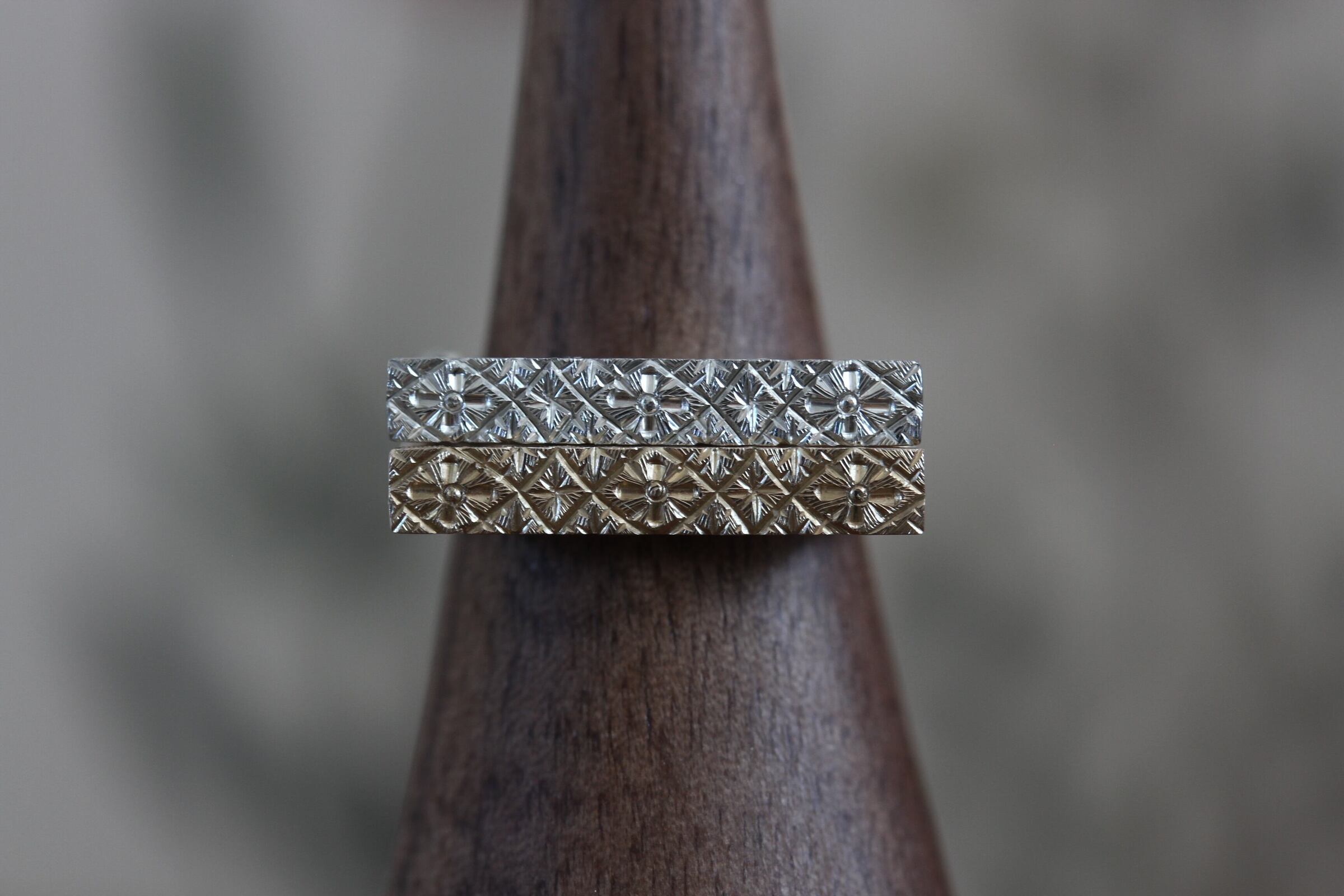 Silver Ponte pinky ring 11