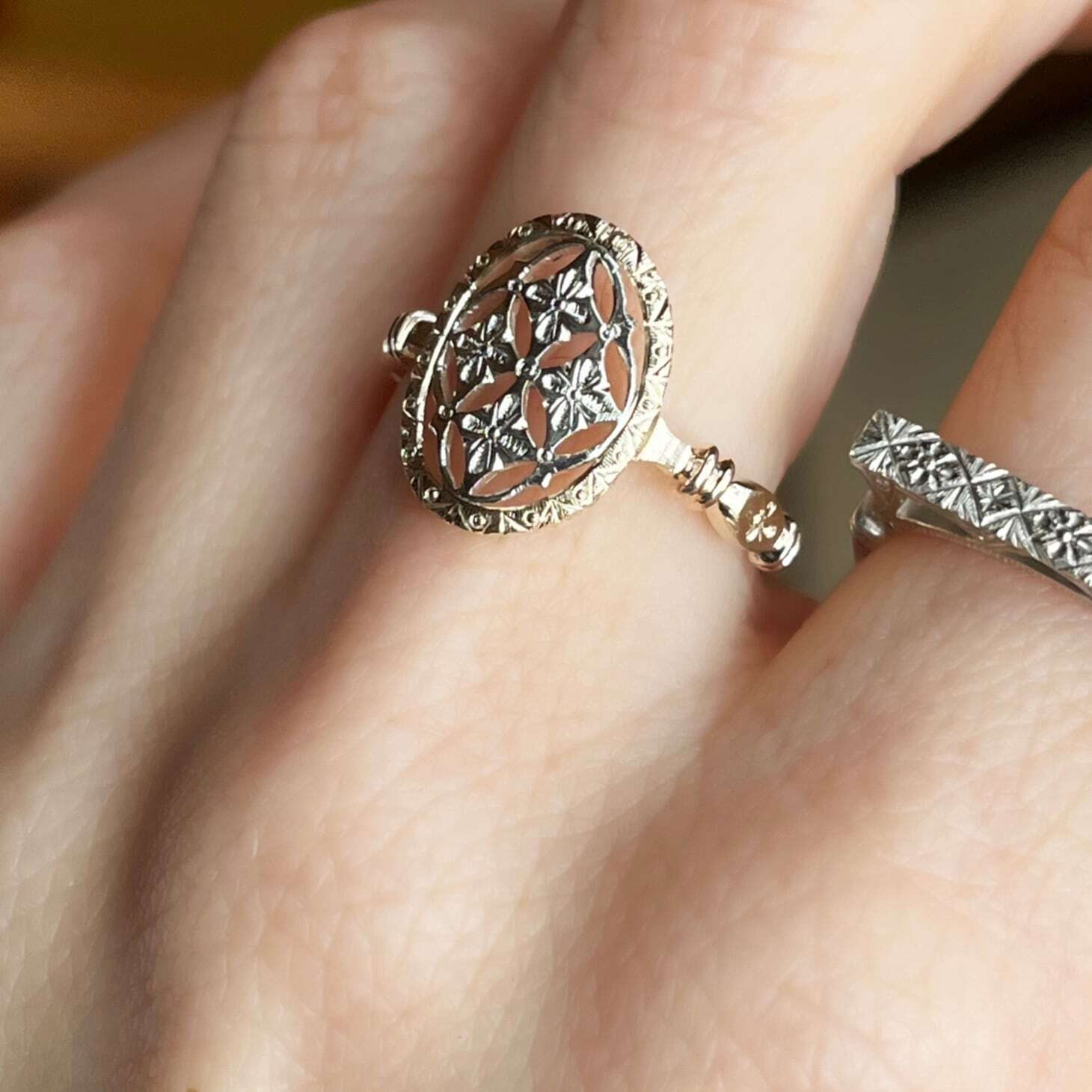 K10×Silver Preferito ring 7