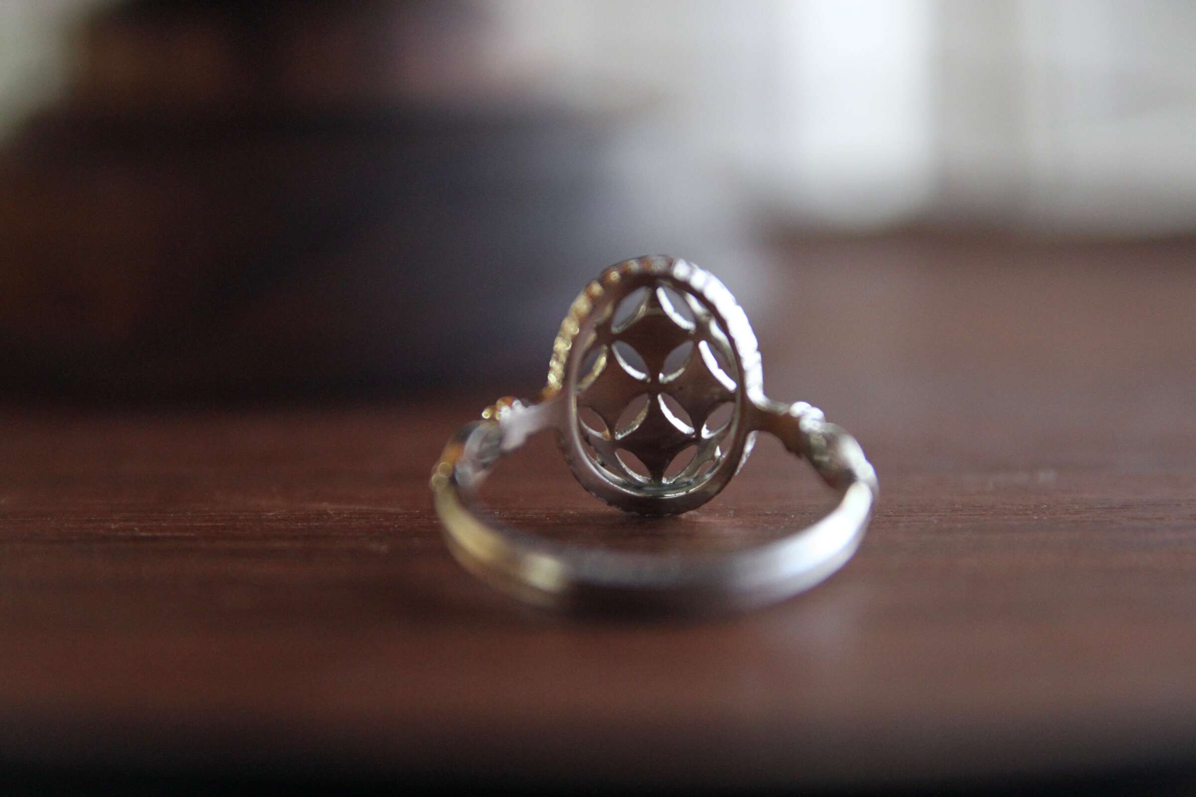 Silver preferito ring 3