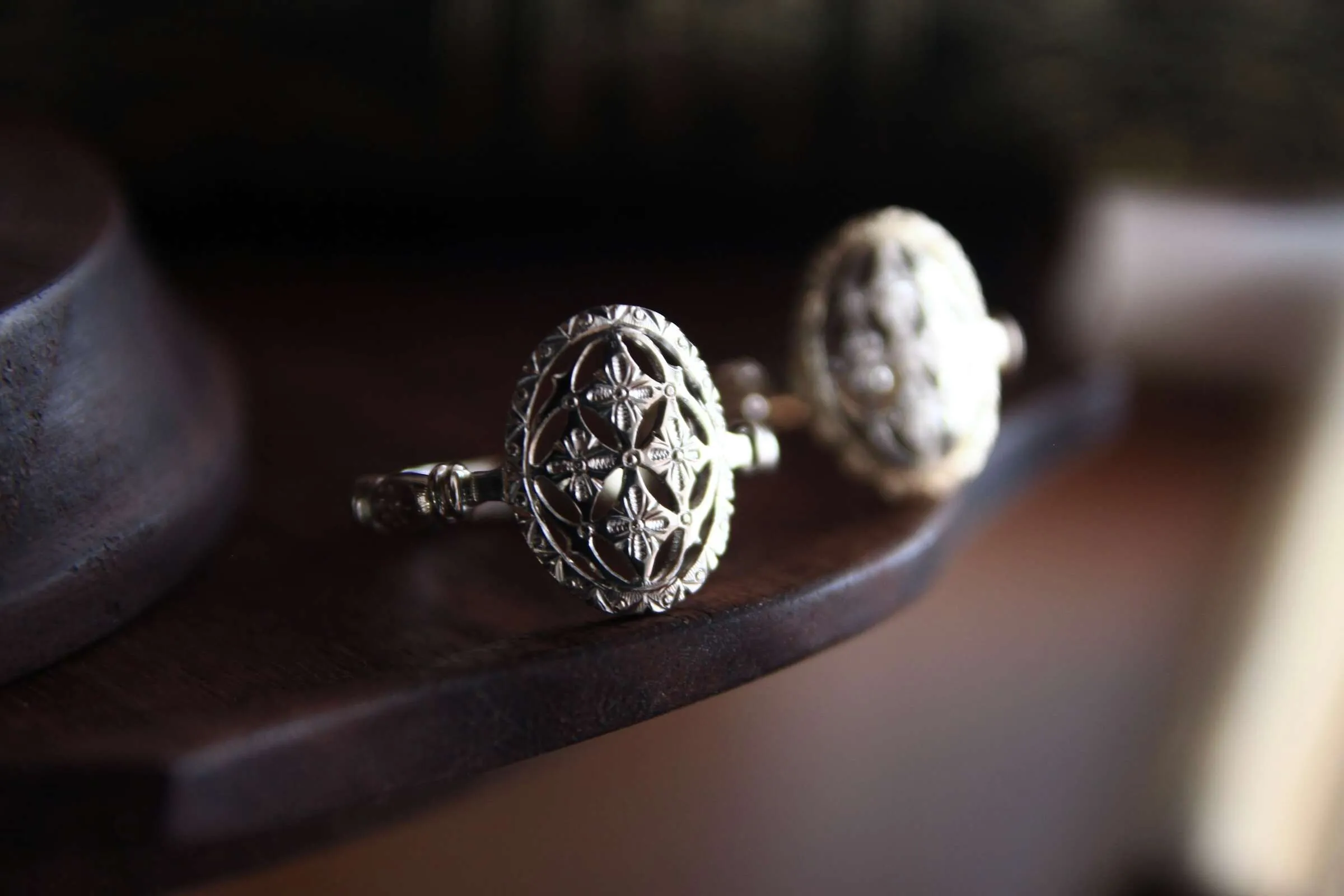 Silver preferito ring 4