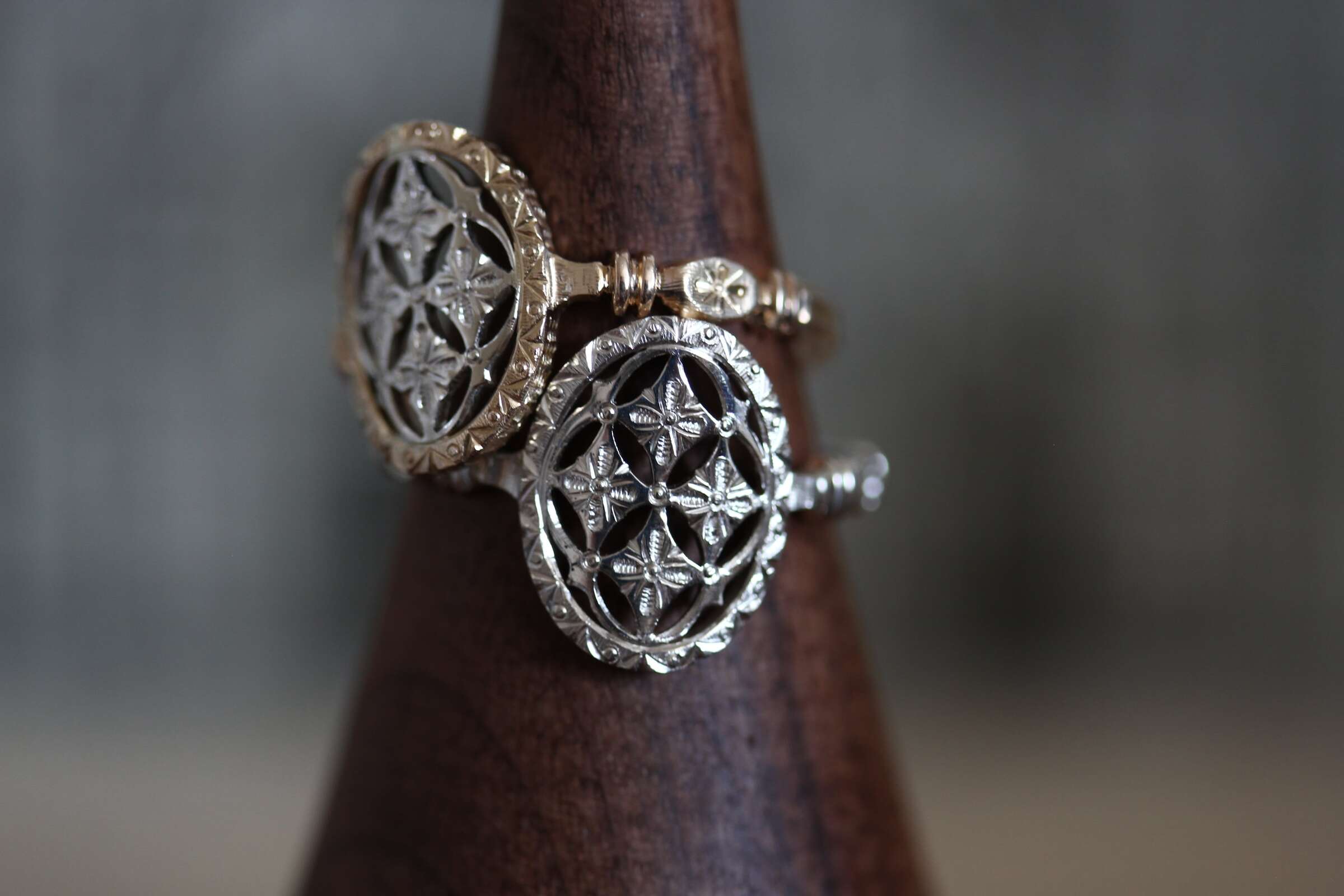 Silver preferito ring 5