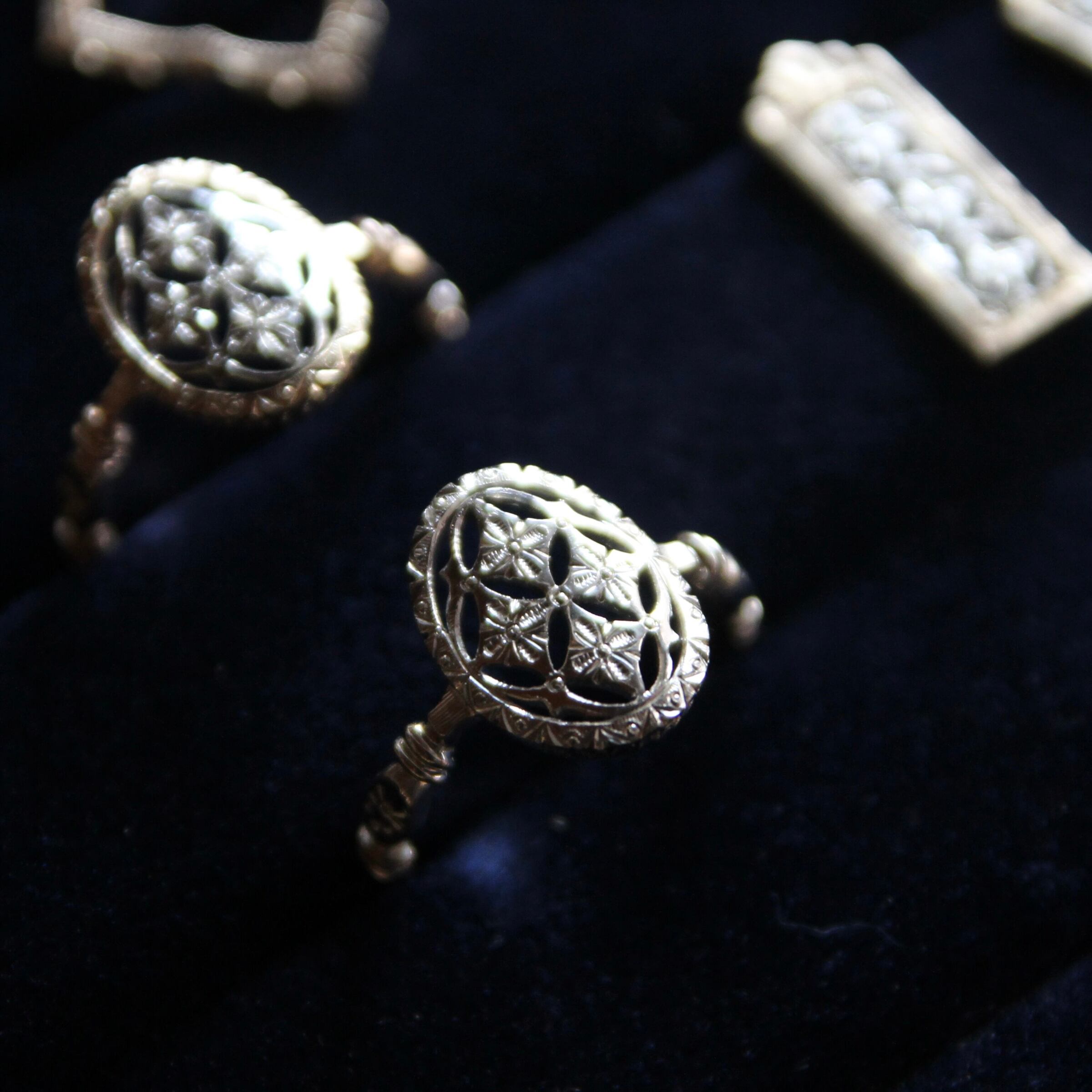 Silver preferito ring 7