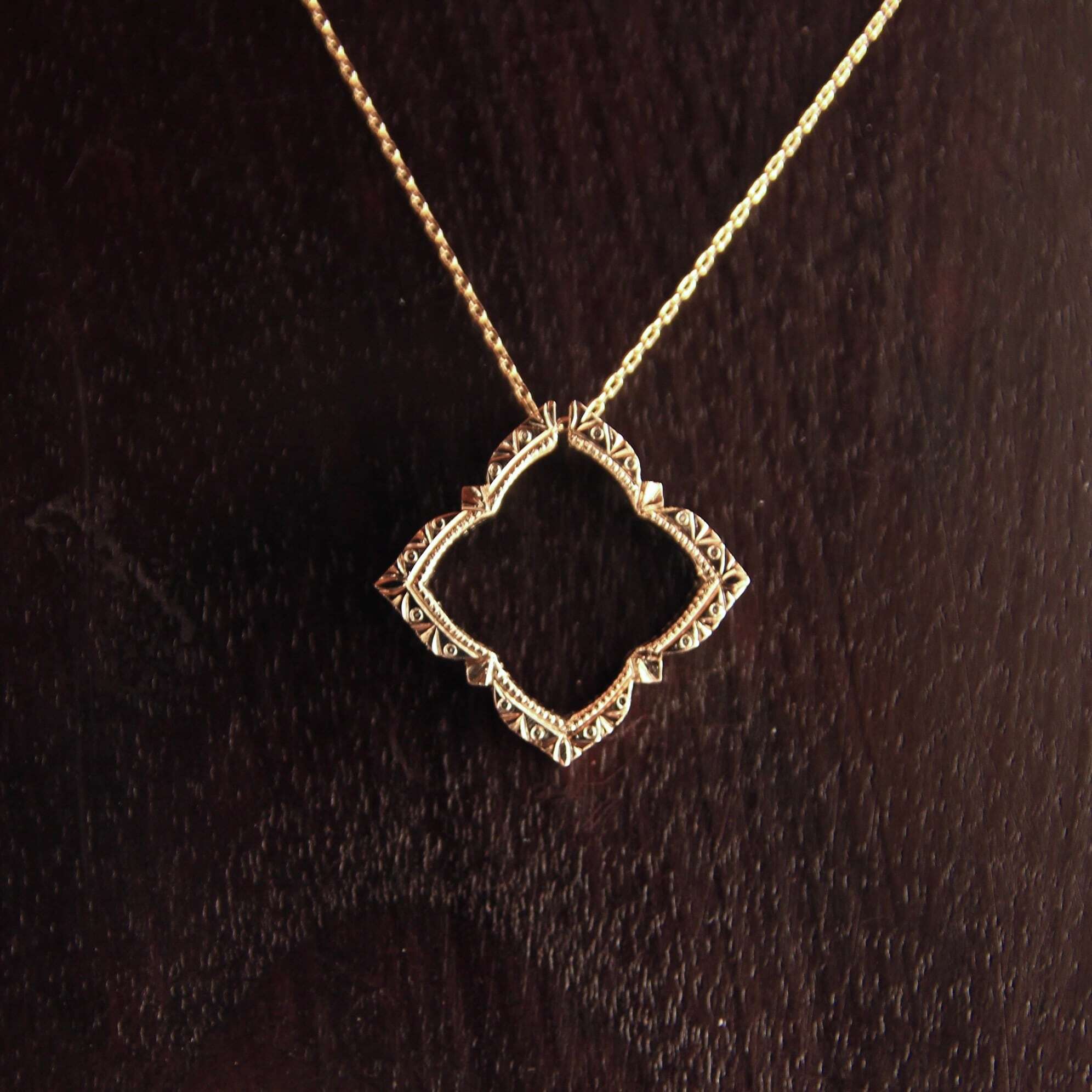 K10 Fiore silhouette 【pendant】 3