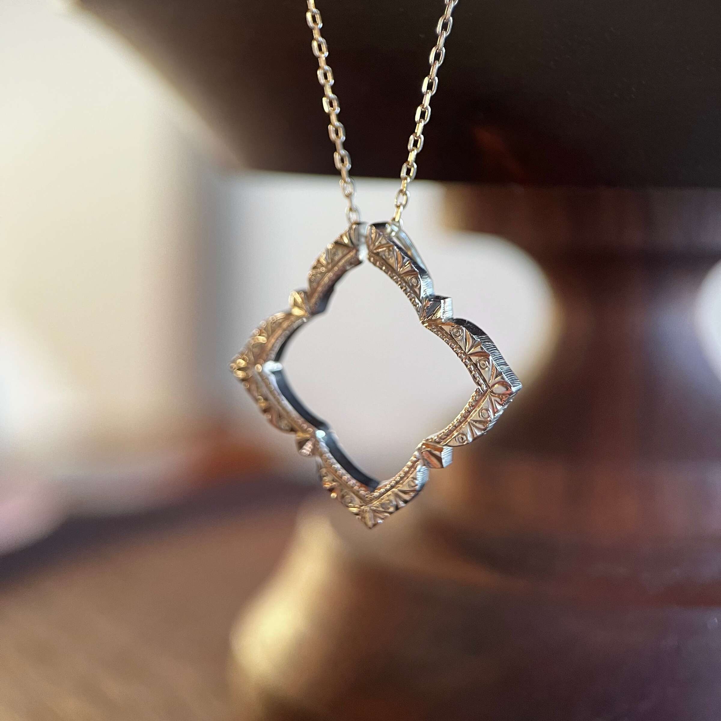 K10 Fiore silhouette 【pendant】 2