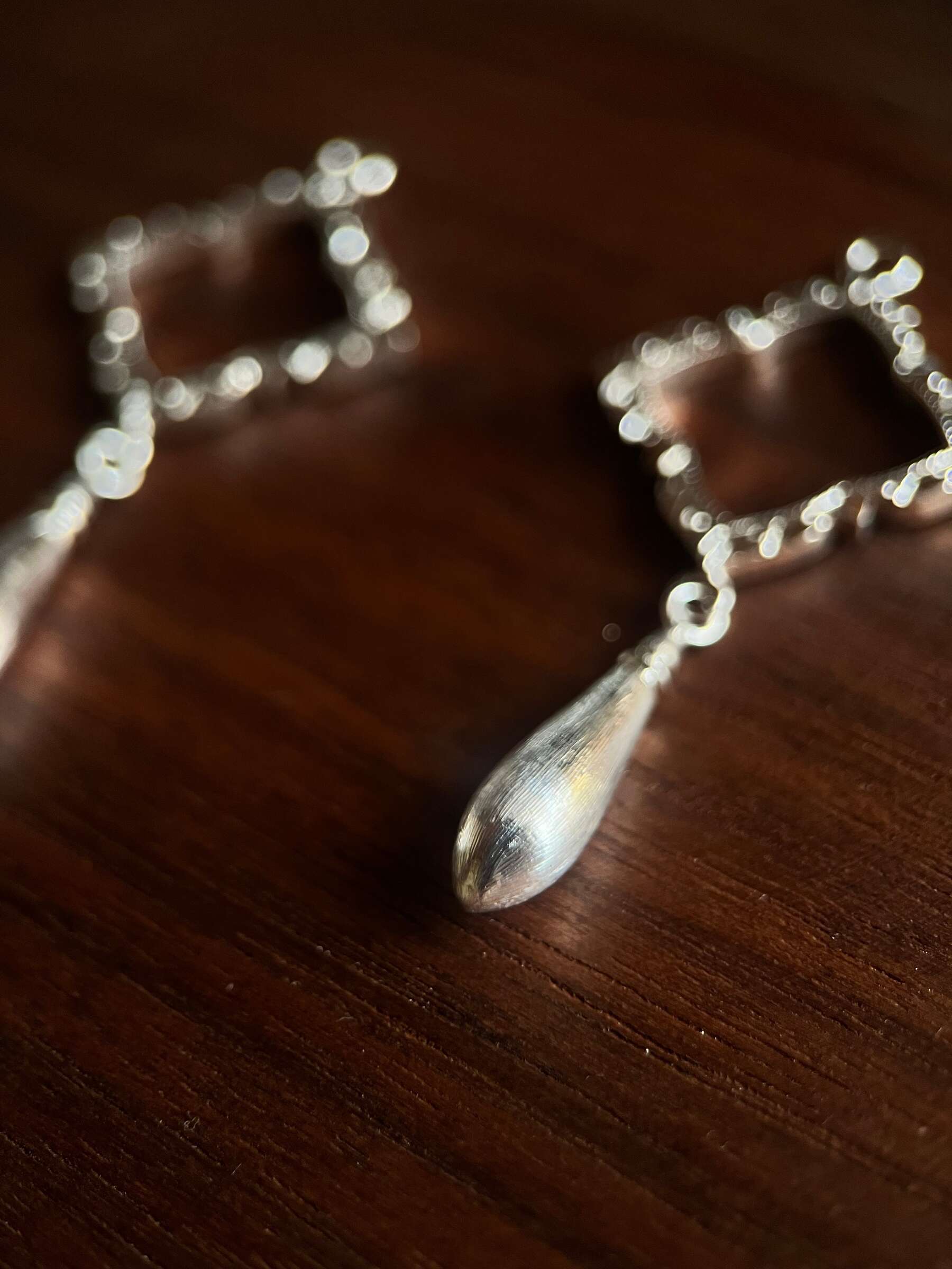 Silver Fiore silhouette 【pierce:earring:charm】一對 5