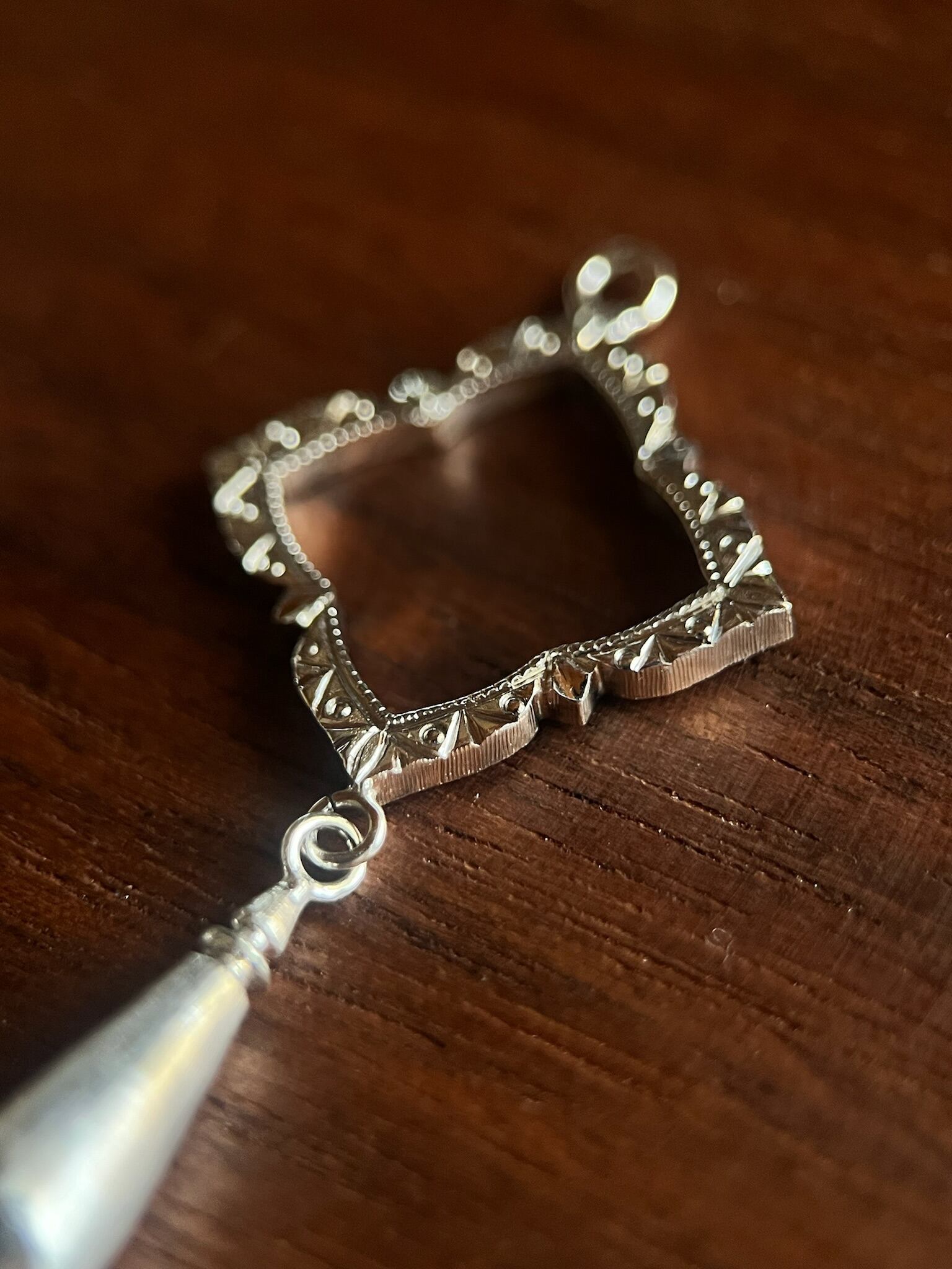 Silver Fiore silhouette 【pierce:earring:charm】一對 6