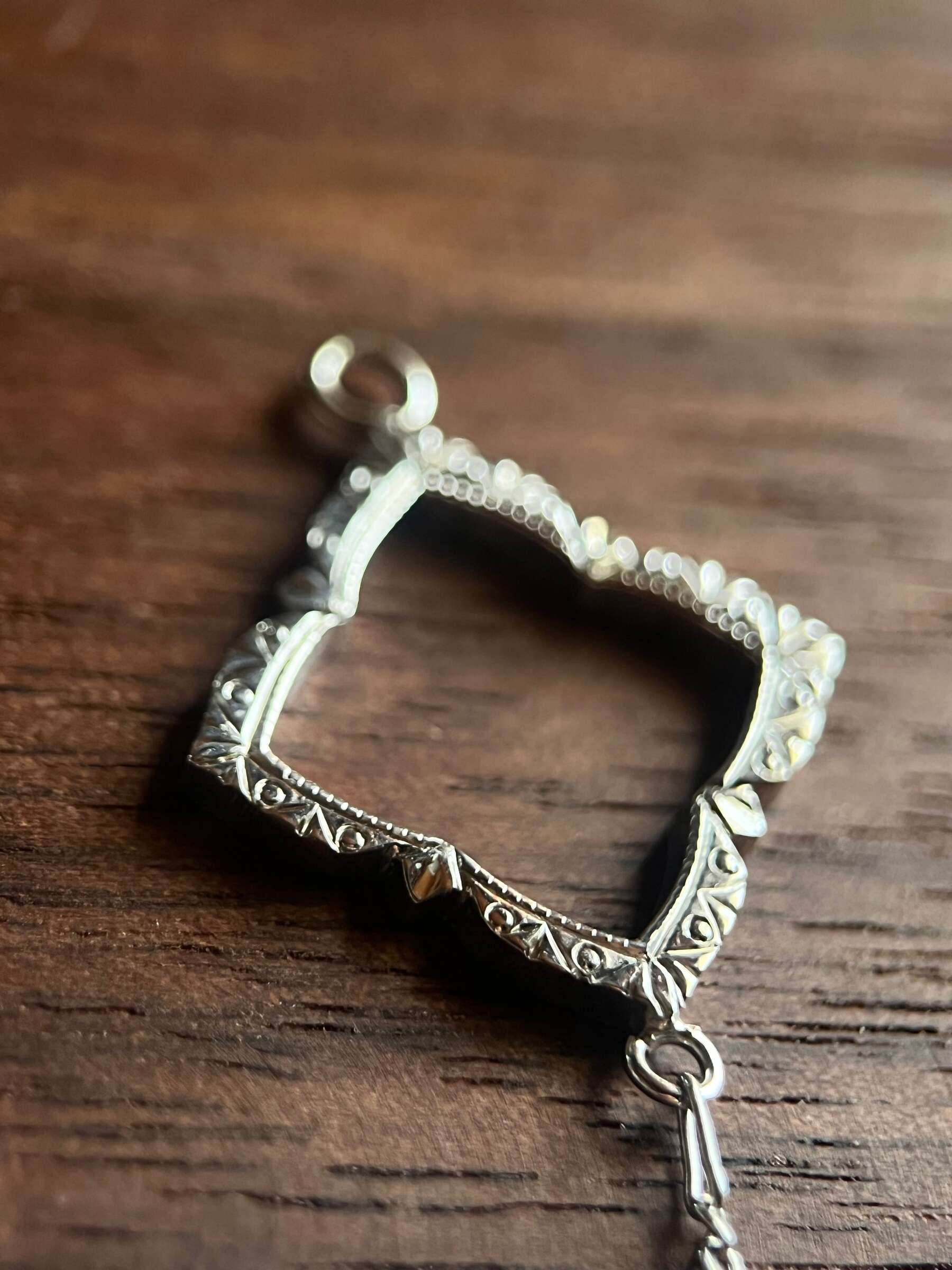 Silver Fiore silhouette chain【pierce:earring:charm】一對 5