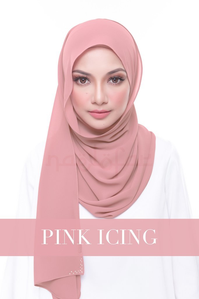 MISS LOFA PLAIN - PINK ICING – Naelofar & More