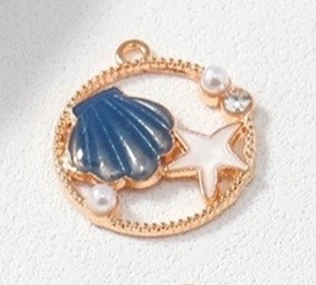 HJ-058藍色貝殼海星