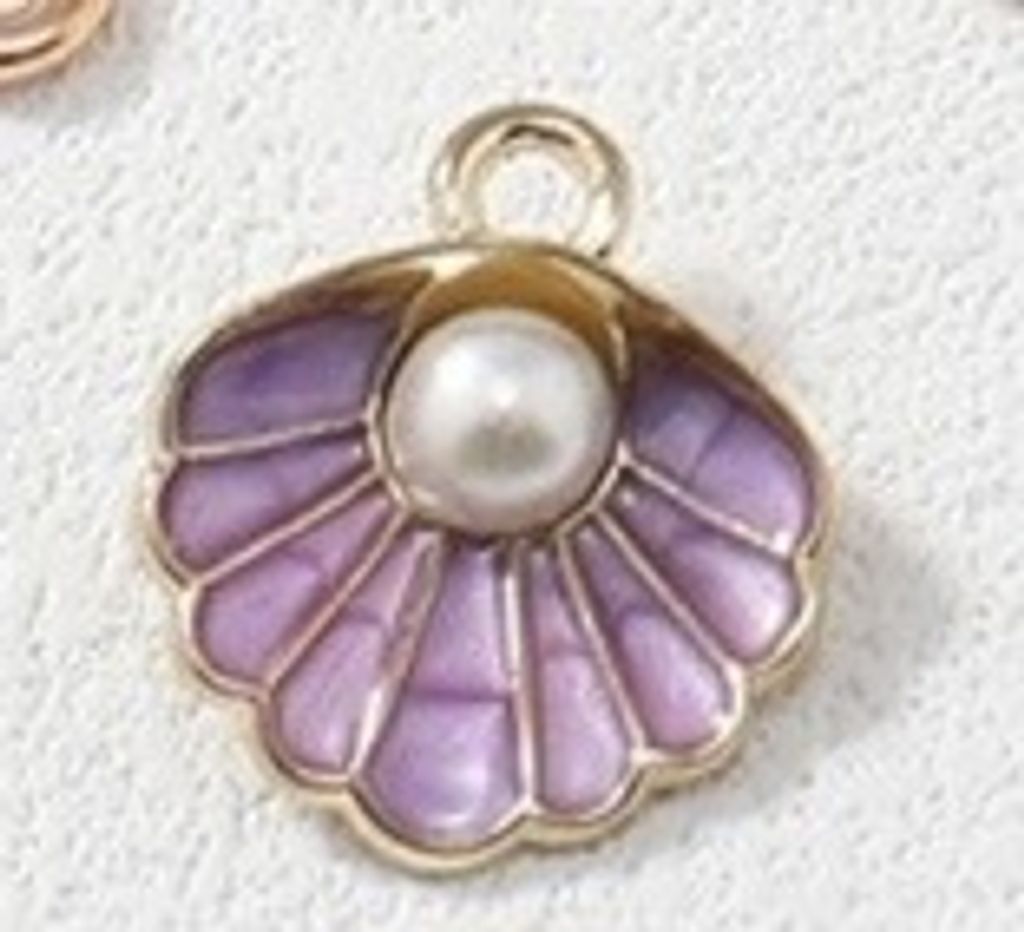 HJ-065紫色珍珠貝殼