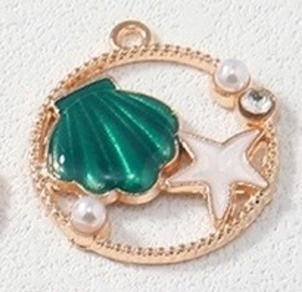 HJ-060綠色貝殼海星