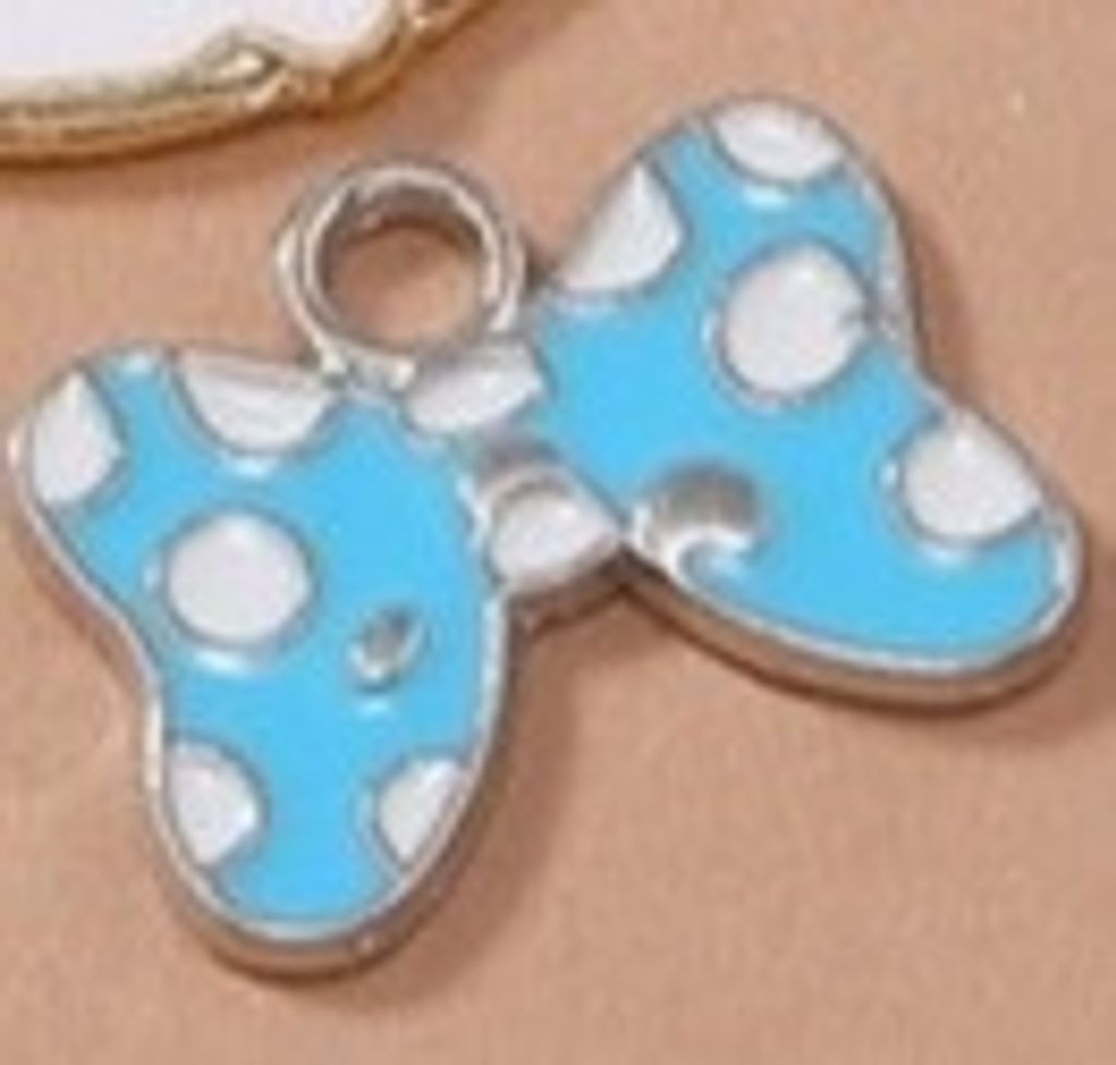 HJ-080藍點點蝴蝶結