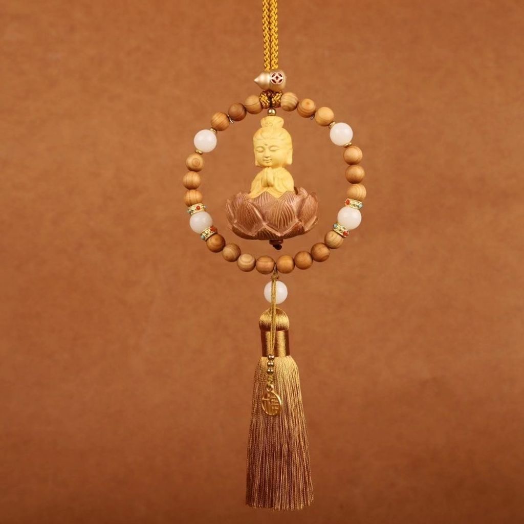 FX-005藤黃款觀音坐蓮