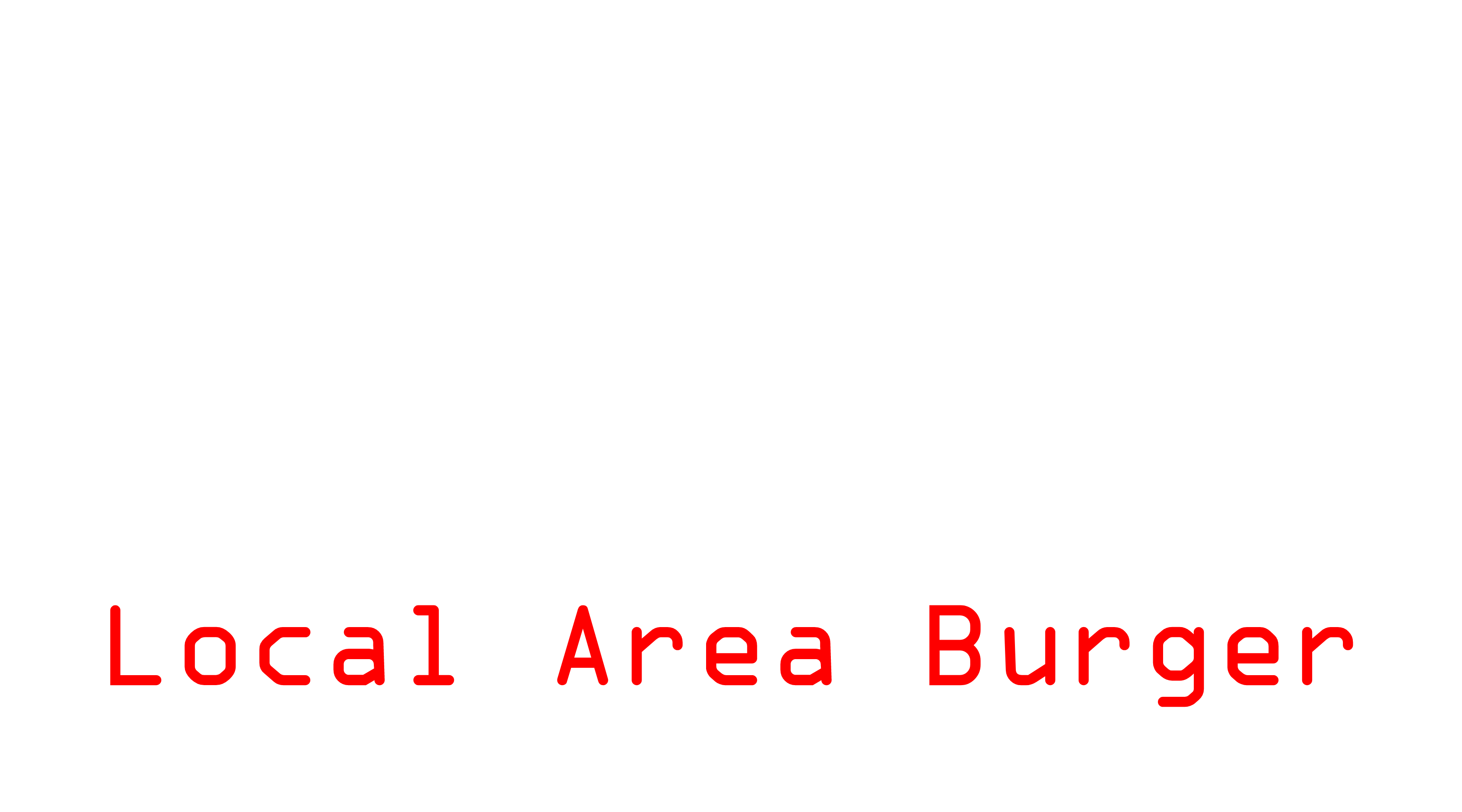 SL Local Area Burger