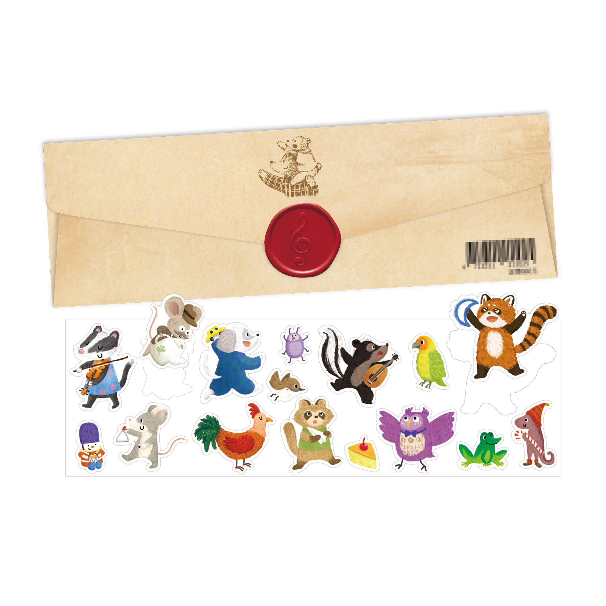 聽Jay小音樂看見大世界-我愛的家人-信封