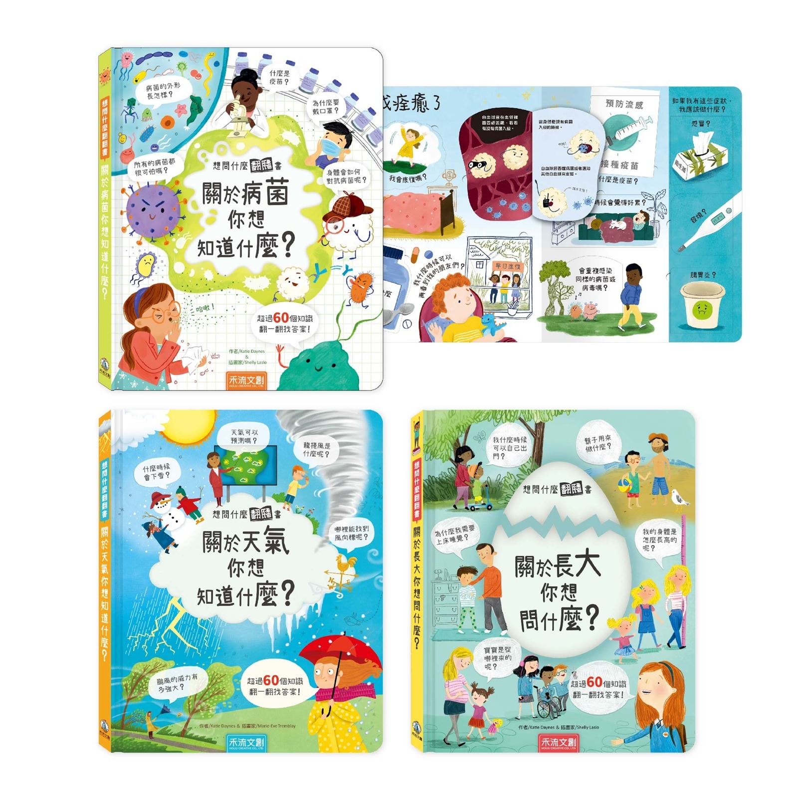 想問翻翻書 一套