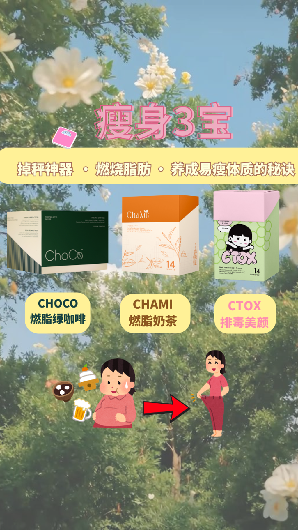 CHOCO 燃脂绿咖啡 x EMMA 团购