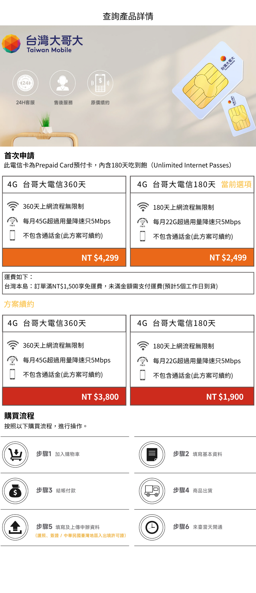 台哥大180天