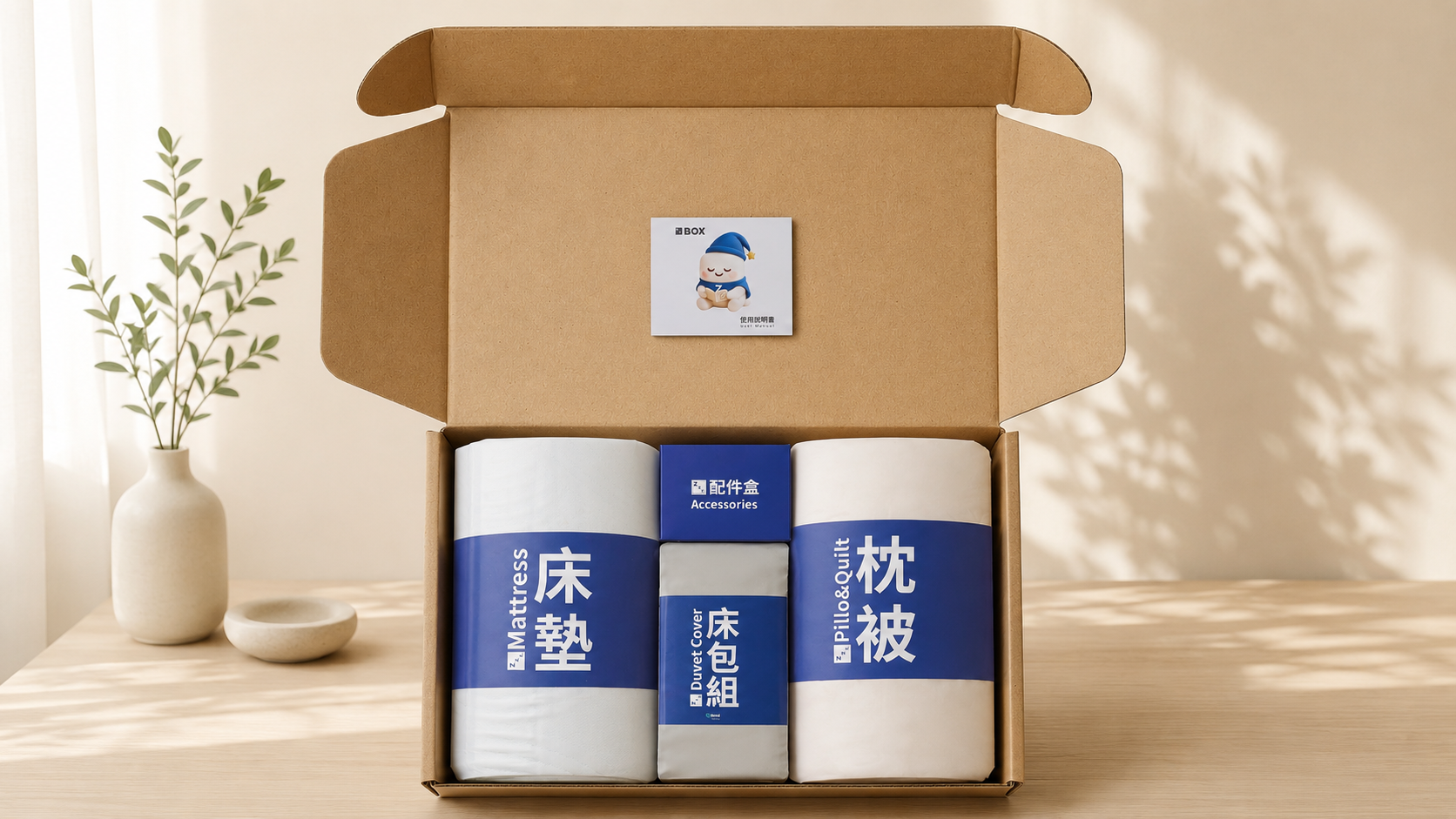 寢具內部