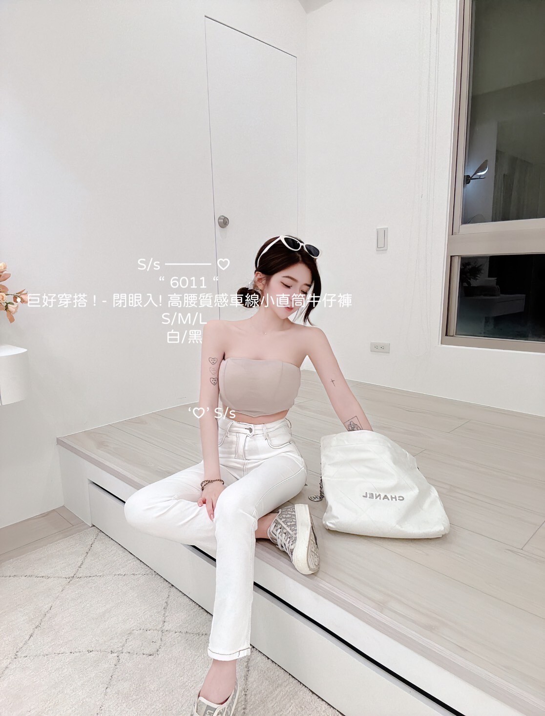 6011巨好穿搭閉眼入!高腰質感直筒牛仔褲單品