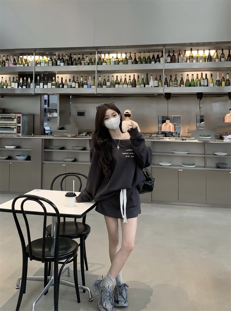 1319一字领宇母上衣➕半身裙 (7)