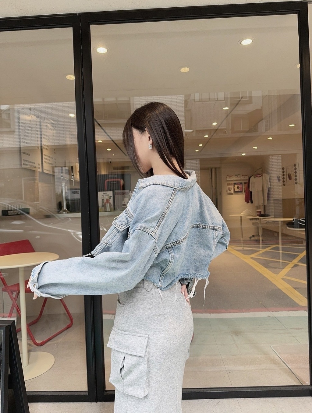 7777短版牛仔抽鬚外套 (3)