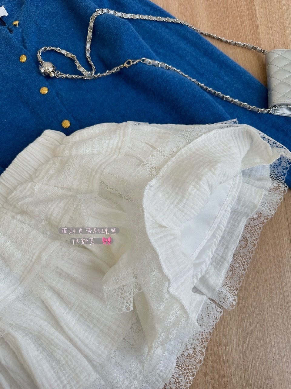 736月光少女雷絲花邊蛋糕裙 (2)