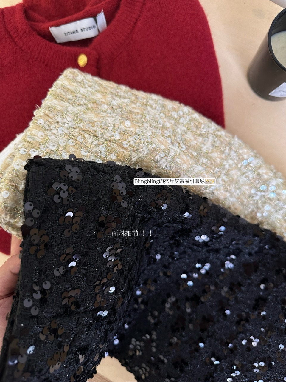 763千金温柔系~小香风高级感高腰A字短裙 (5)