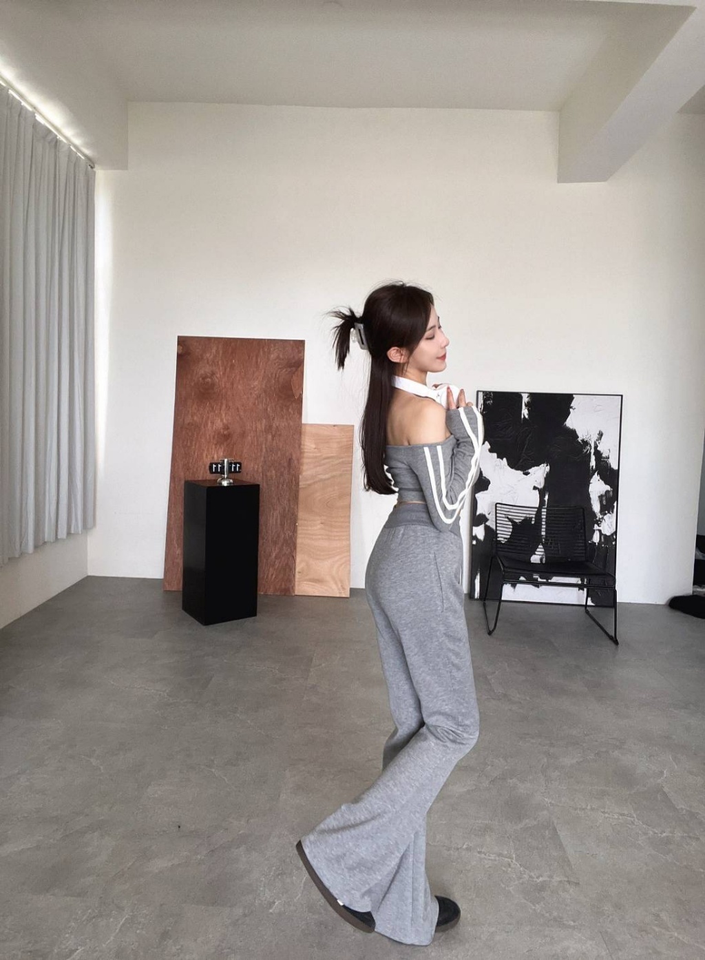 8108超顯瘦微喇叭長褲 (3)