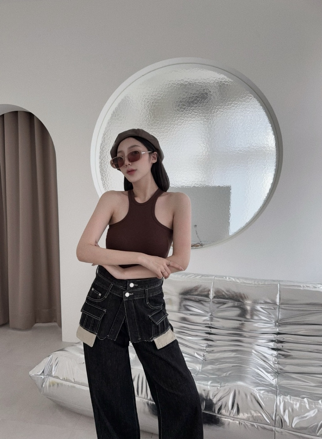 1002177『選品』歐美辣妹工字背心 (3)