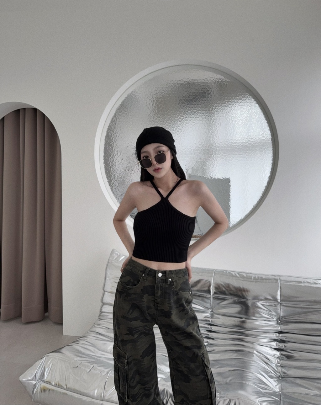 10029159『選品』設計感針織繞脖Bratop (4)