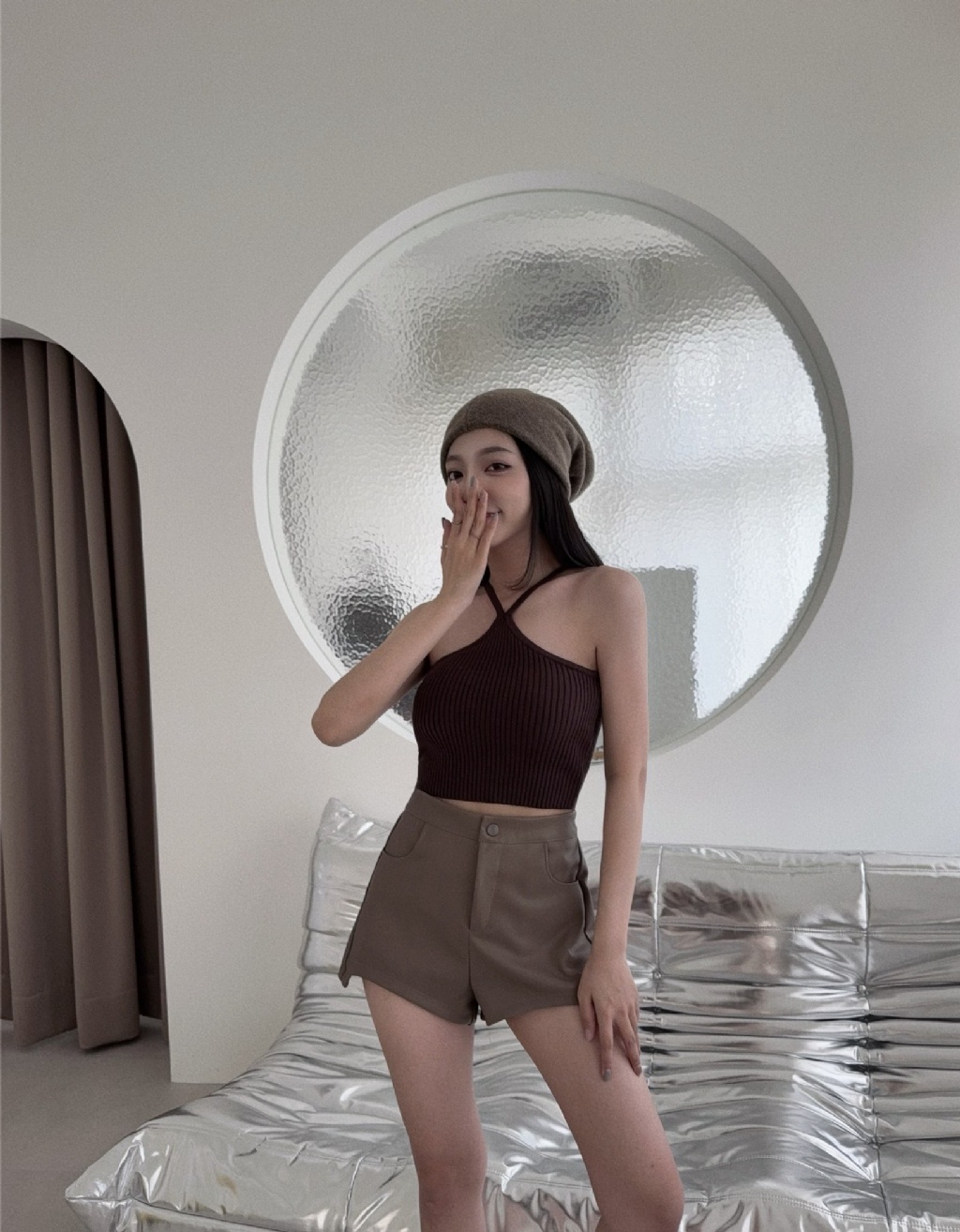 10029159『選品』設計感針織繞脖Bratop (2)