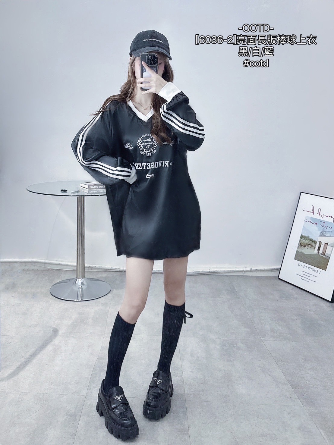 [6036-2]亮面長版棒球上衣 (12)