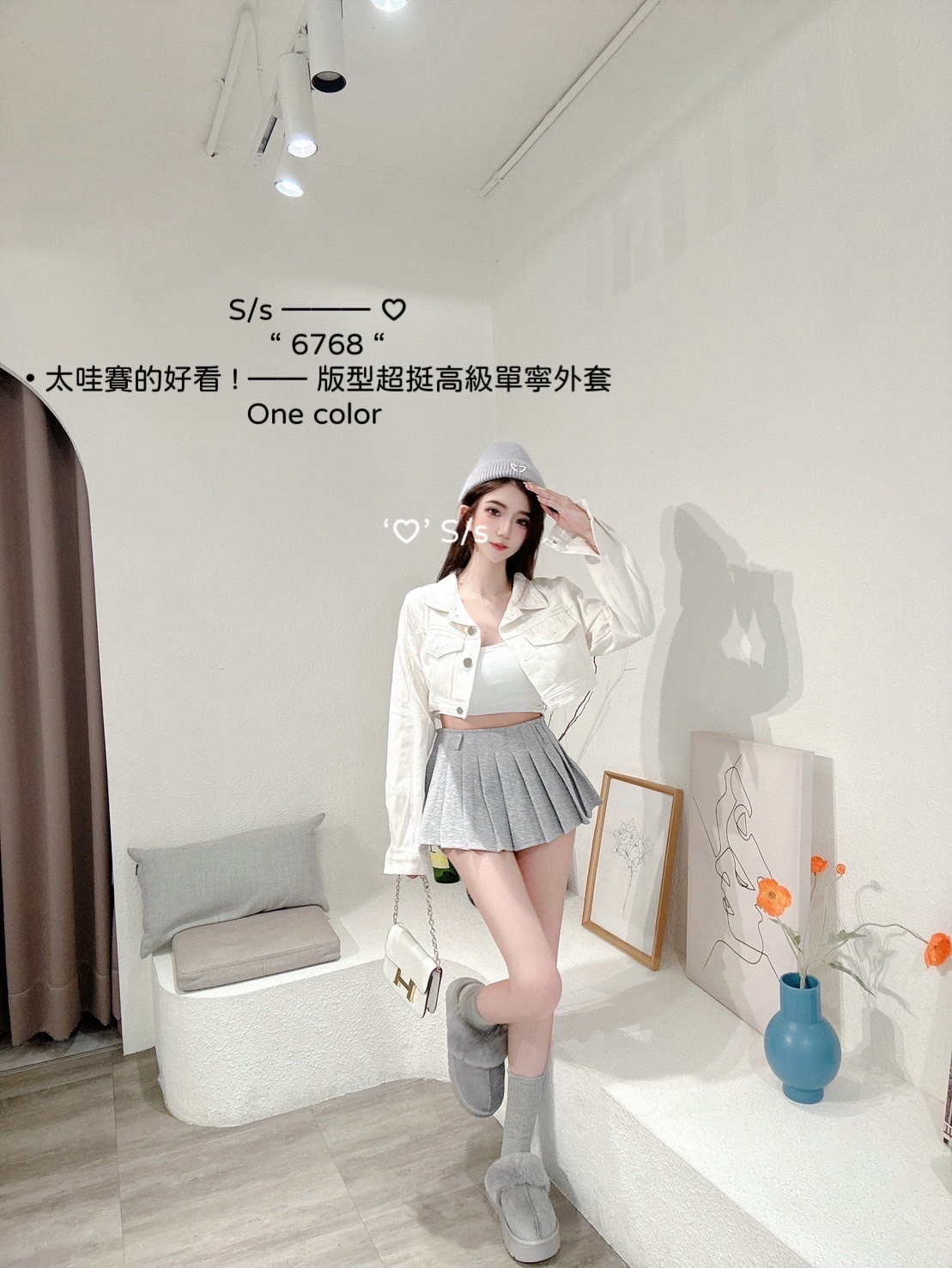 6768太哇賽的好看版型超挺高級單寧外套 (2)