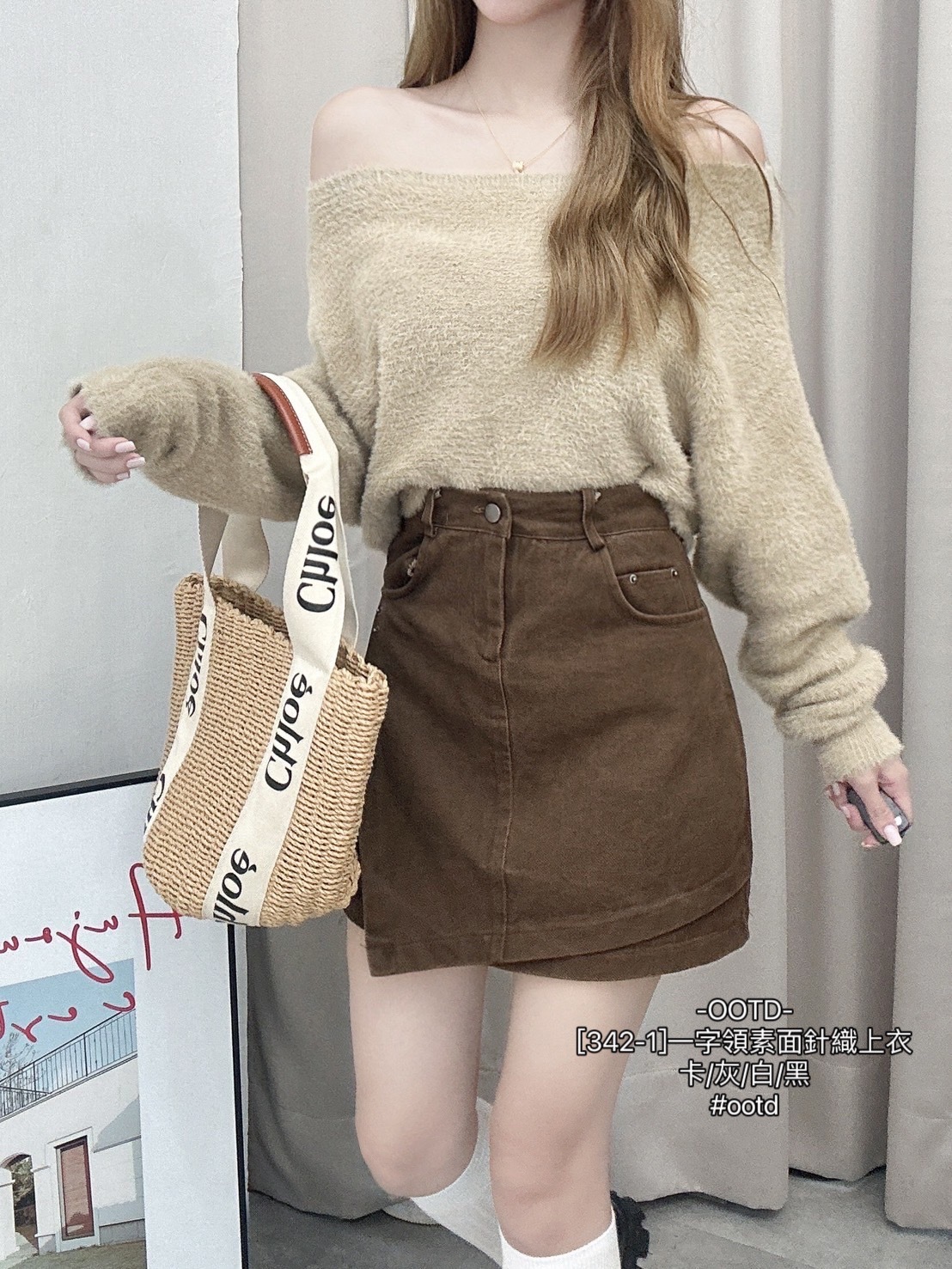 [342-1]一字領素面針織上衣 (6)