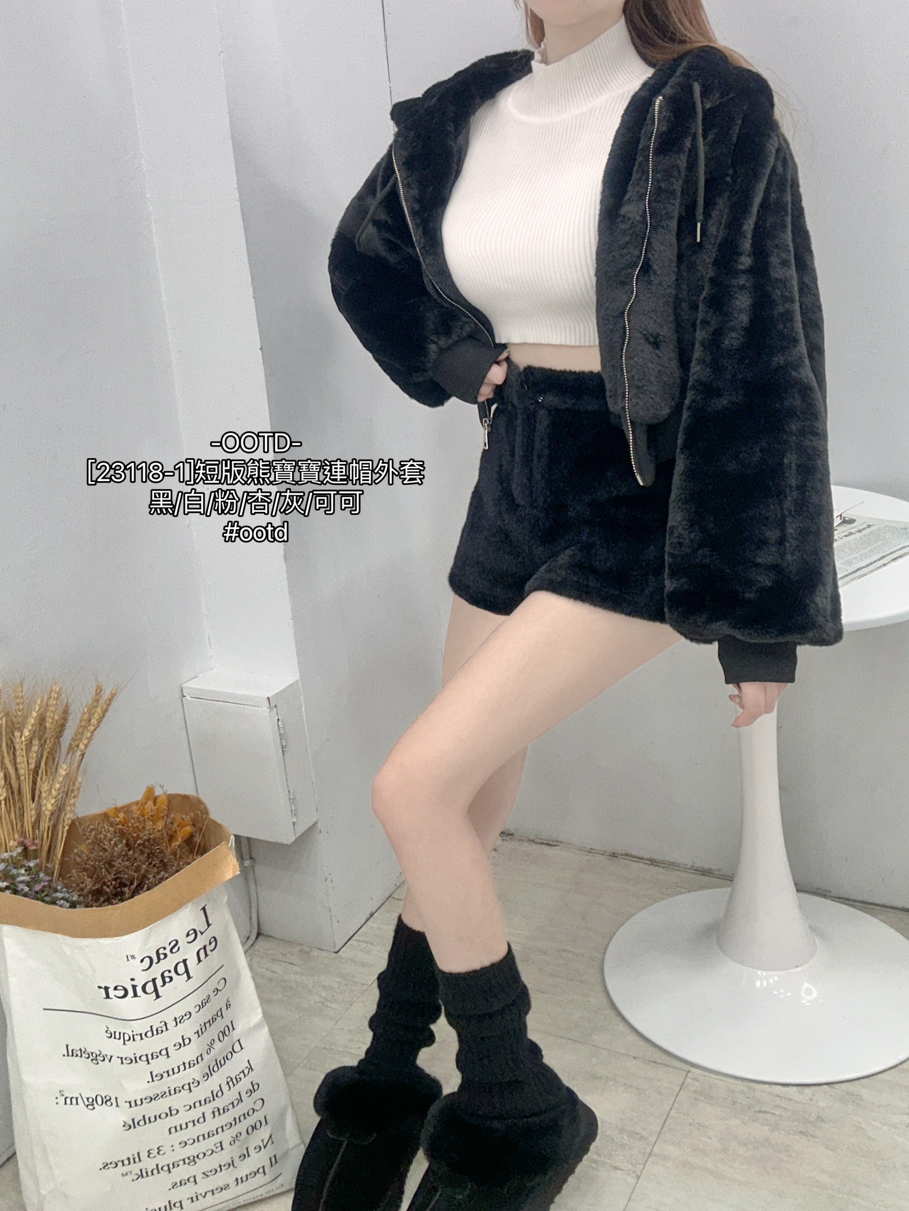 [23118-1]短版熊寶寶連帽外套 (11)