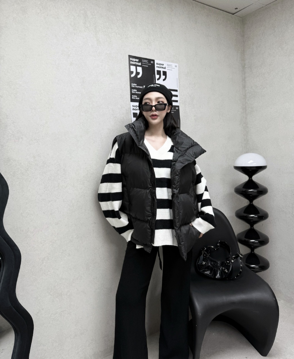 10308868『選品』闆娘極推👍🏼麵包澎澎鋪棉背心