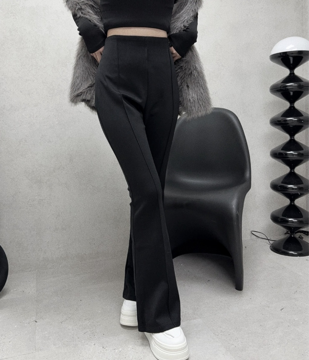 10302556『選品』韓系高彈力太空棉長腿褲