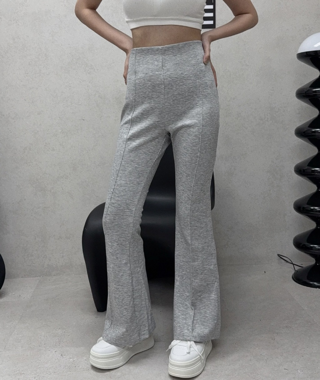 10302556『選品』韓系高彈力太空棉長腿褲 (2)